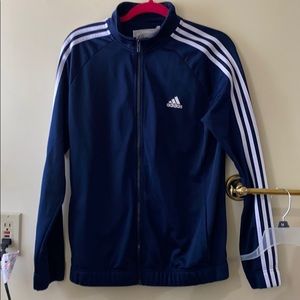 Adidas dark blue jacket